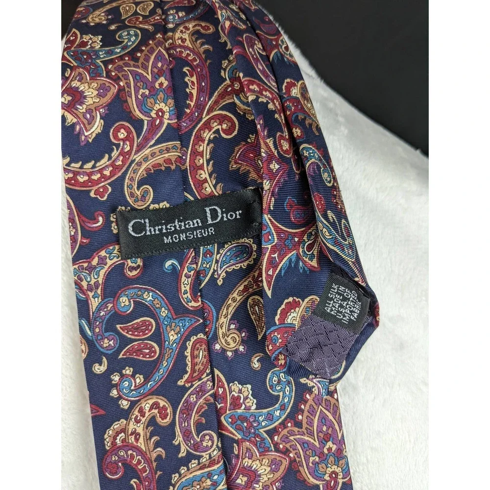 Christian Dior Monsieur Paisley Tie
